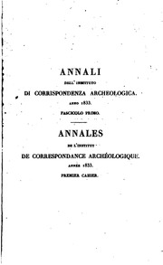 Cover of edition annali29instgoog