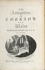 Cover of edition antiquitiesofeng01gros_0