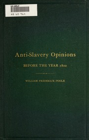 Cover of edition antislaveryopinion00poolrich