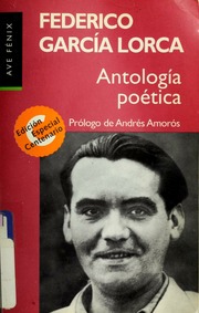 Cover of edition antologapotica00fede