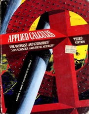 Cover of edition appliedcalculusf00barn_0