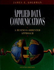 Cover of edition applieddatacommu00gold_1