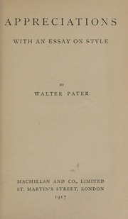 Cover of edition appreciationswit0000pate_a7h2