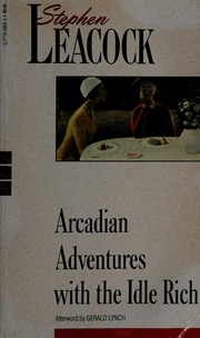 Cover of edition arcadianadventur0000leac_d5e8