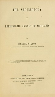 Cover of edition archaeologyprehi00wils