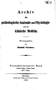 Cover of edition archivfrpatholo18unkngoog