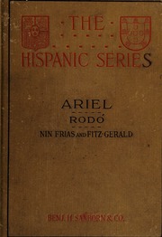 Cover of edition ariel0000rodo
