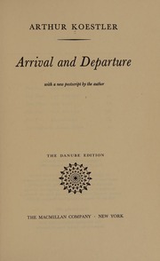 Cover of edition arrivaldeparture0000unse_z3s8