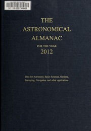 Cover of edition astronomicalalma00naut
