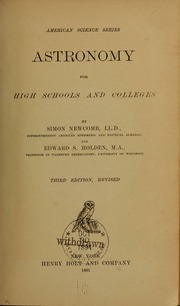 Cover of edition astronomyforhigh00newc
