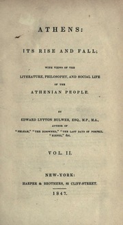 Cover of edition athensitsrisefal02lyttuoft