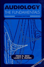 Cover of edition audiologyfundame00bess