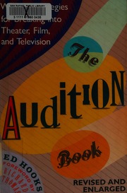 Cover of edition auditionbook0000hook