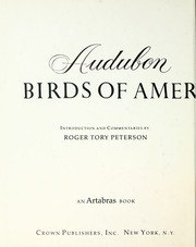 Cover of edition audubonbirdsofam00audu