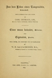 Cover of edition ausdemlebeneines00eich
