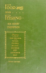 Cover of: Food and feeding