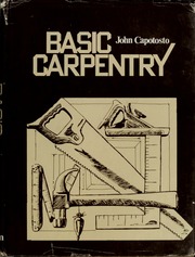 Cover of edition basiccarpentry00capo