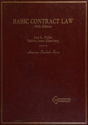 Cover of edition basiccontractlaw0000full_n6c4