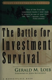 Cover of edition battleforinvestm0000loeb_l3f7