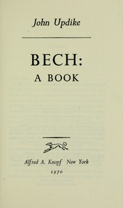 Cover of edition bechbook00updirich