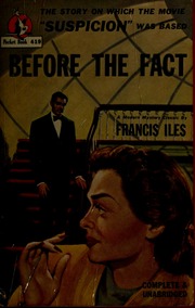 Cover of edition beforefact00iles