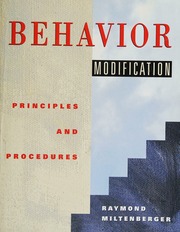 Cover of edition behaviormodifica0000milt