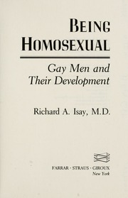 Cover of edition beinghomosexualg00isayrich
