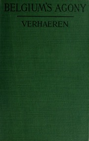 Cover of edition belgiumsagony00verh