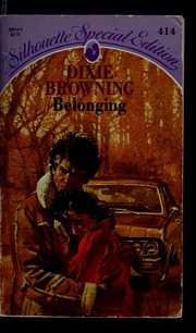 Cover of edition belonging00brow