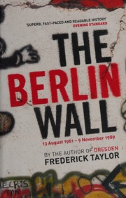 Cover of edition berlinwall13augu0000tayl