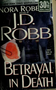 Cover of edition betrayalindeath00robb