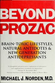 Cover of edition beyondprozacbrai00nord