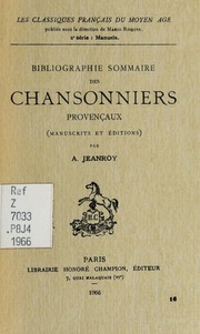 Cover of edition bibliographiesom0000jean_y6c3