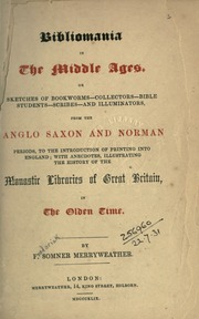 Cover of edition bibliomaniainmid00merruoft