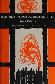 Cover of edition biedermannunddie0000fris_d1a5