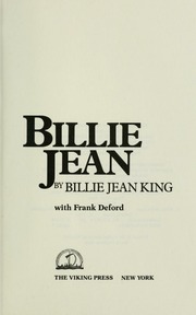 Cover of edition billiejean00king