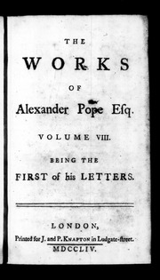 Cover of edition bim_eighteenth-century_the-works-of-alexander-p_pope-alexander-the-poe_1754_8