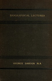 Cover of edition biographicallect00dawsuoft