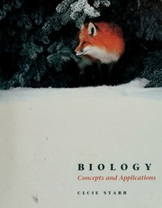 Cover of edition biologyconcept00star