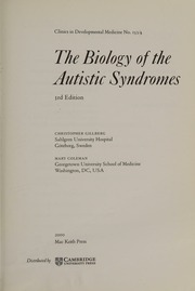 Cover of edition biologyofautisti0000gill