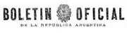Boletin Oficial de la Republica Argentina