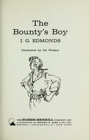 Cover of edition bountysboy00edmo