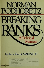 Cover of edition breakingranks00norm