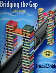 Cover of edition bridginggapcolle00smit