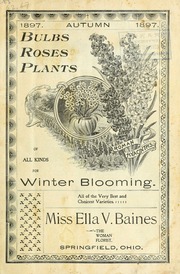 Cover of edition bulbsrosesplants1897henr