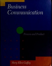 Cover of edition businesscommunic00guff_1