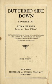 Cover of edition butteredsidedown00ferbrich