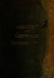 Cover of edition cabinetofcatholi00gibb