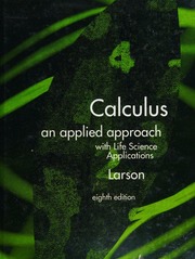 Cover of edition calculusapplieda0000lars_u0f3