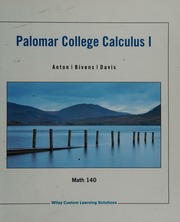 Cover of edition calculusearlytra0000anto